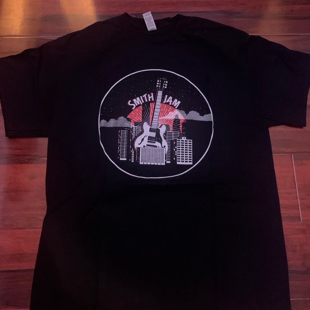 WORLD TOUR graphic tee.